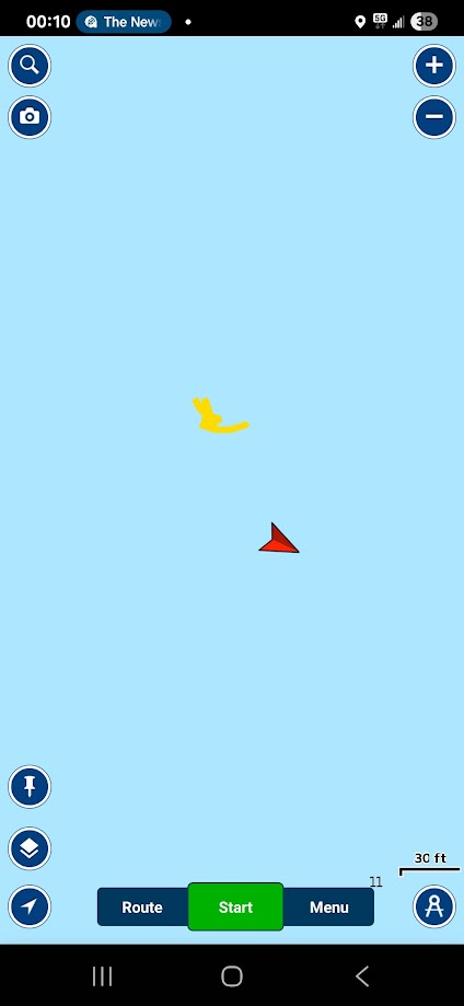 anchor swing track